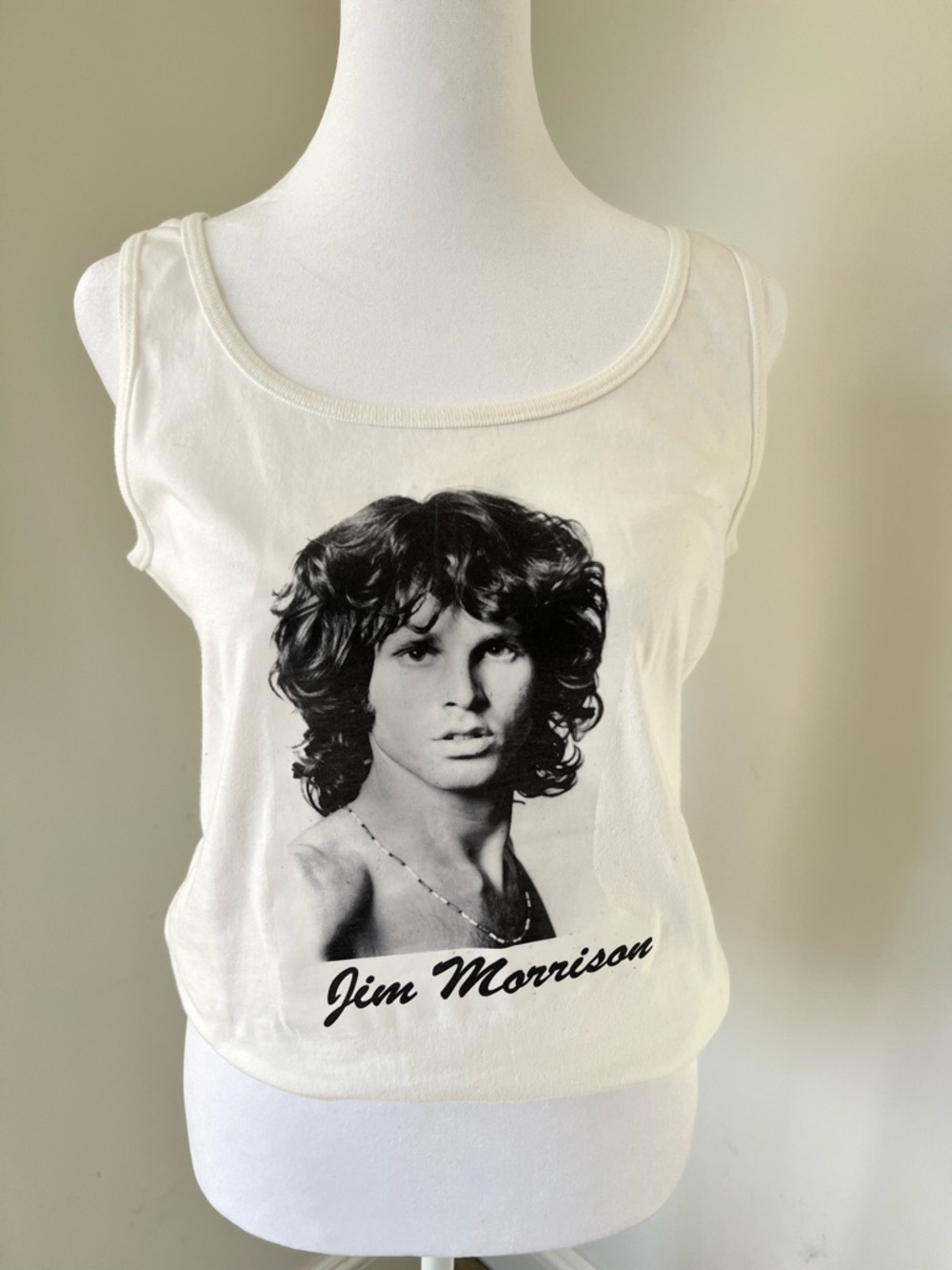Jim Morrison Graphic Tank Top